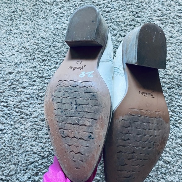 Copy - Zodiac KELSEY BOOTIES WHITE LEATHER - Picture 6 of 9